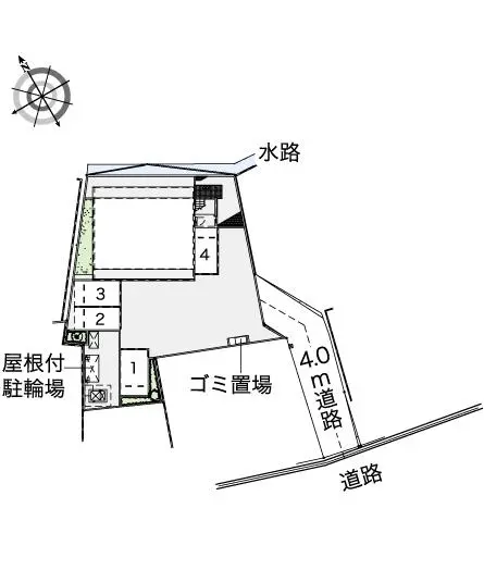 日立市中成沢町１丁目 月極駐車場